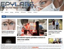 Tablet Screenshot of epylabs.com